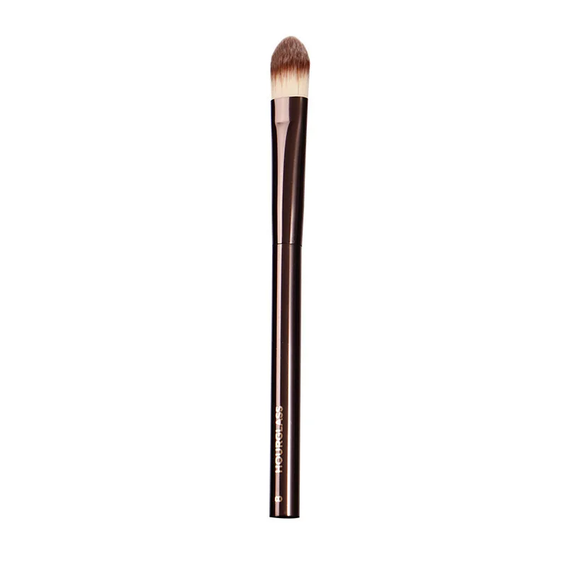 Hourglass Vegan Makeup Brushes-008 Pointed Concealer Brush Synthetic Hair Cruelty Free luxury Makeup Tools