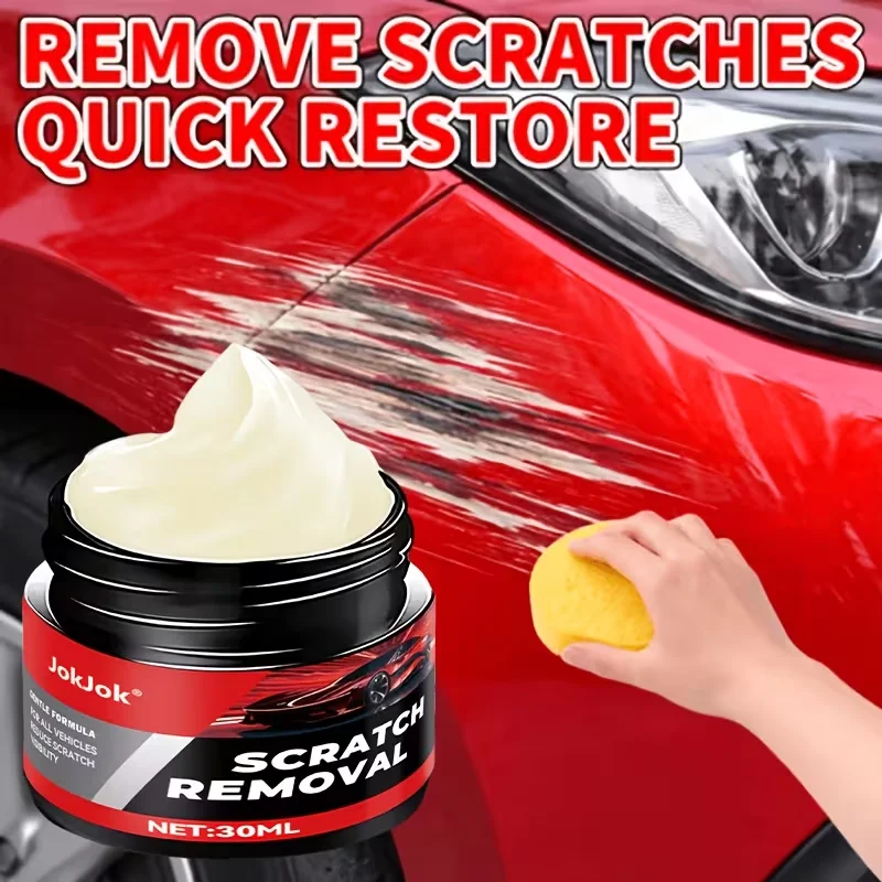 Car Scratch Repair Wax Paint Restorer Polish Compound Removes Swirls Scuffs Oxidation Water Spots for Auto Body Bumper Door