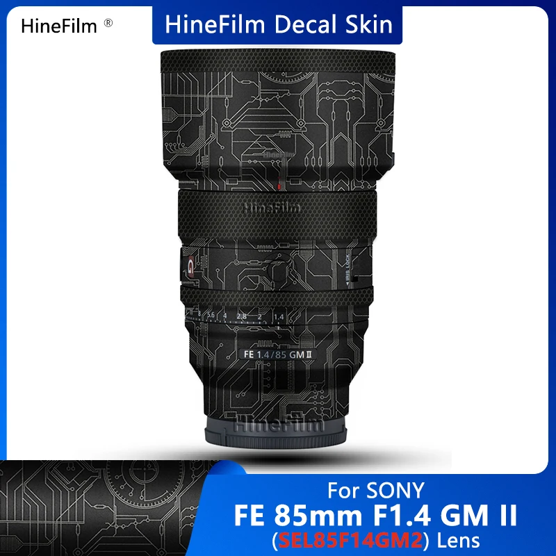 

Hinefilm Skin for Sony FE85mm F1.4 GM II Lens Sticker SEL85F14GM2 Lens Skin 85F14GM2 Protector 85GM Wrap Skin FE85 F1.4 GM2 Skin