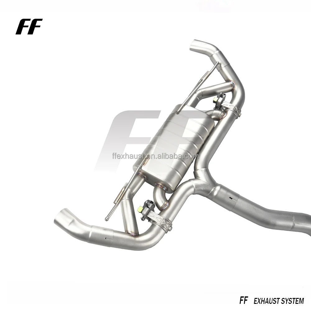 عادم عالي الأداء من الفولاذ المقاوم للصدأ لسيارة Mercedes Benz A45 CLA45 GLA45 W176 2.0T