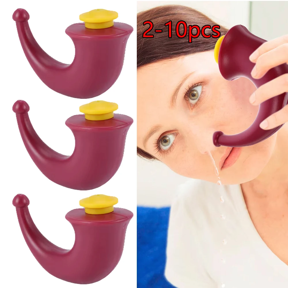 

2-10pcs Neti Pot Clean Neti Pot Adult Pot Practice Nose Cleaning Health Nose Wash Health Care