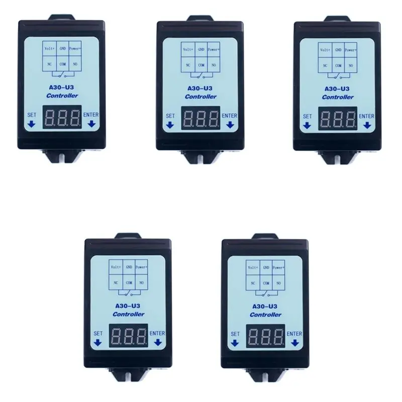 

ABKO-A30-U3 DC Voltage Relay 6-80V48V60V 30A Detection Control Delay Interval Action Switch Part