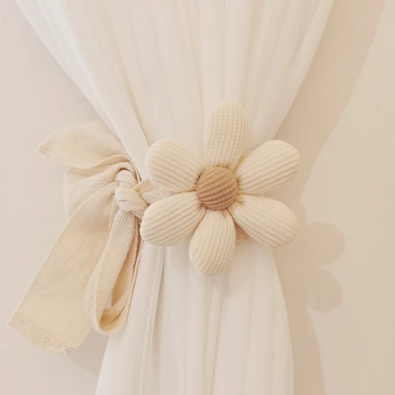 Ins Korean-Style Three-Dimensional Petal Children's Curtain Tiebacks, Car Curtain Drawstrings, Mosquito Net Tie Ropes, Decorative Binding Ropes