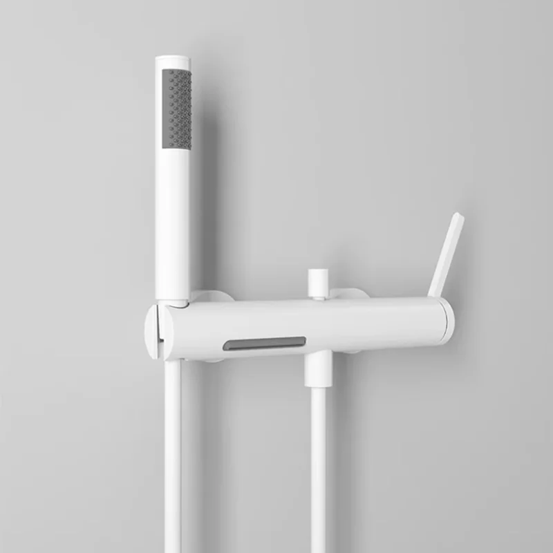 نحى الذهب حوض استحمام للاستخدام في الحمام و خلاط دش رمادي حمام ودش صنبور مجموعة الحائط النحاس الأسود/الكروم الحمام الصنابير النحاس #1