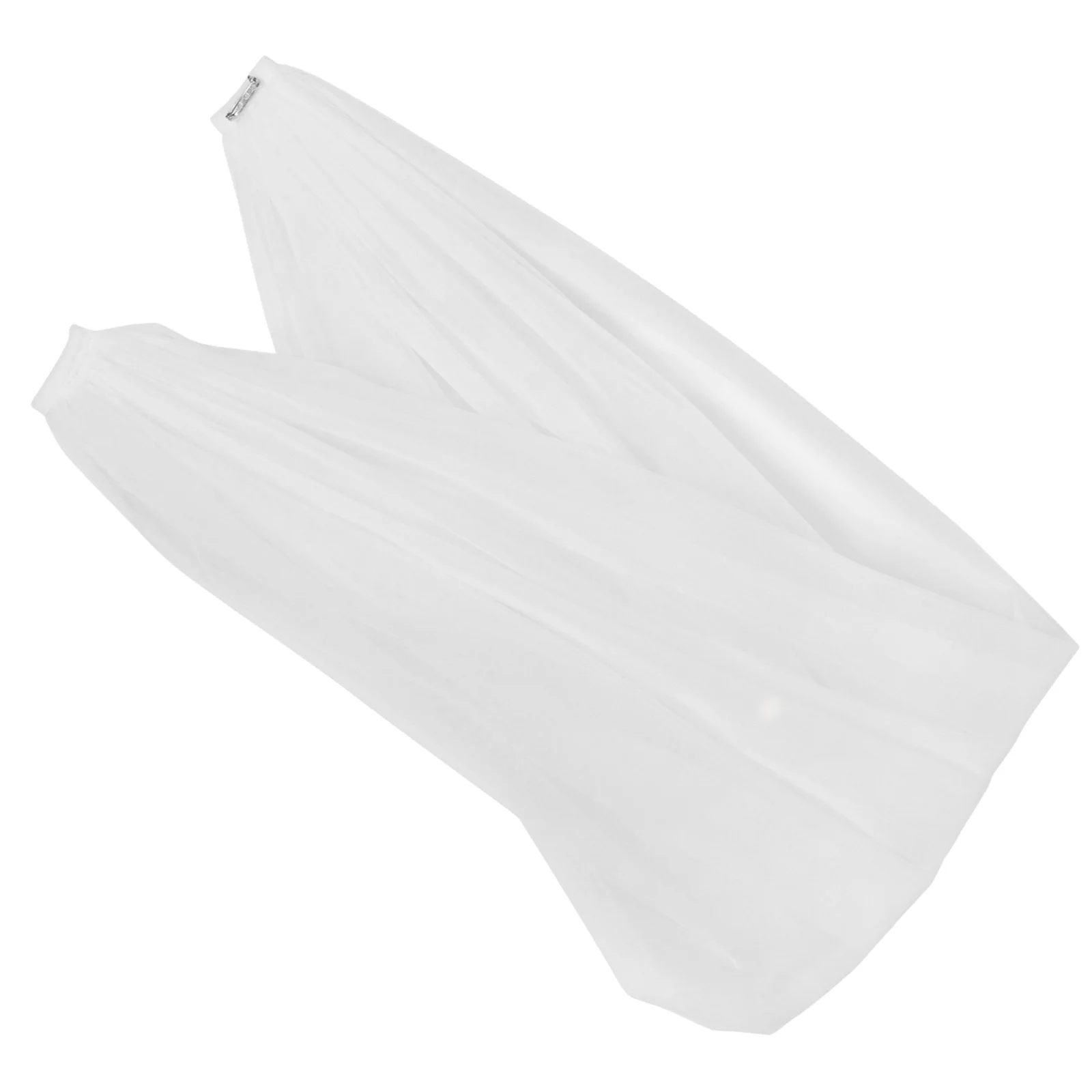 Detached Tulle Puff Sleeves Arm Gauze Skirt Exquisite Simple White Mesh Dress Supplies Women's