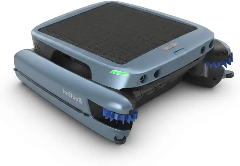 Smart Auto Pool Skimmer Beatbot iSkim Ultra Solar Robotic Cleaner App & Voice Control Precision Edge Cleaning Dual Charge