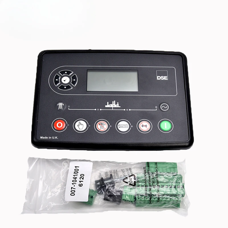 Original Deepsea DSE6120 MKIII Auto Stop Generator Controller Panel Control Module Diesel Genset Spare Parts DSE6110