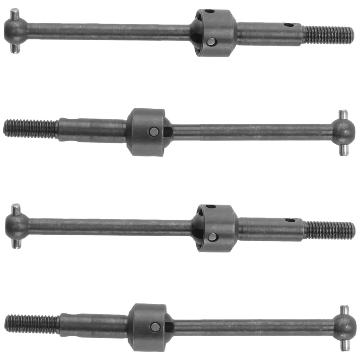AINY 4 Stücke Metall Antriebswelle CVD 53792 (39mm) für Tamiya TT-01 TT-02 TT01 TT02 XV-01 TA01 TA04 1/10 RC Auto Upgrade Teile