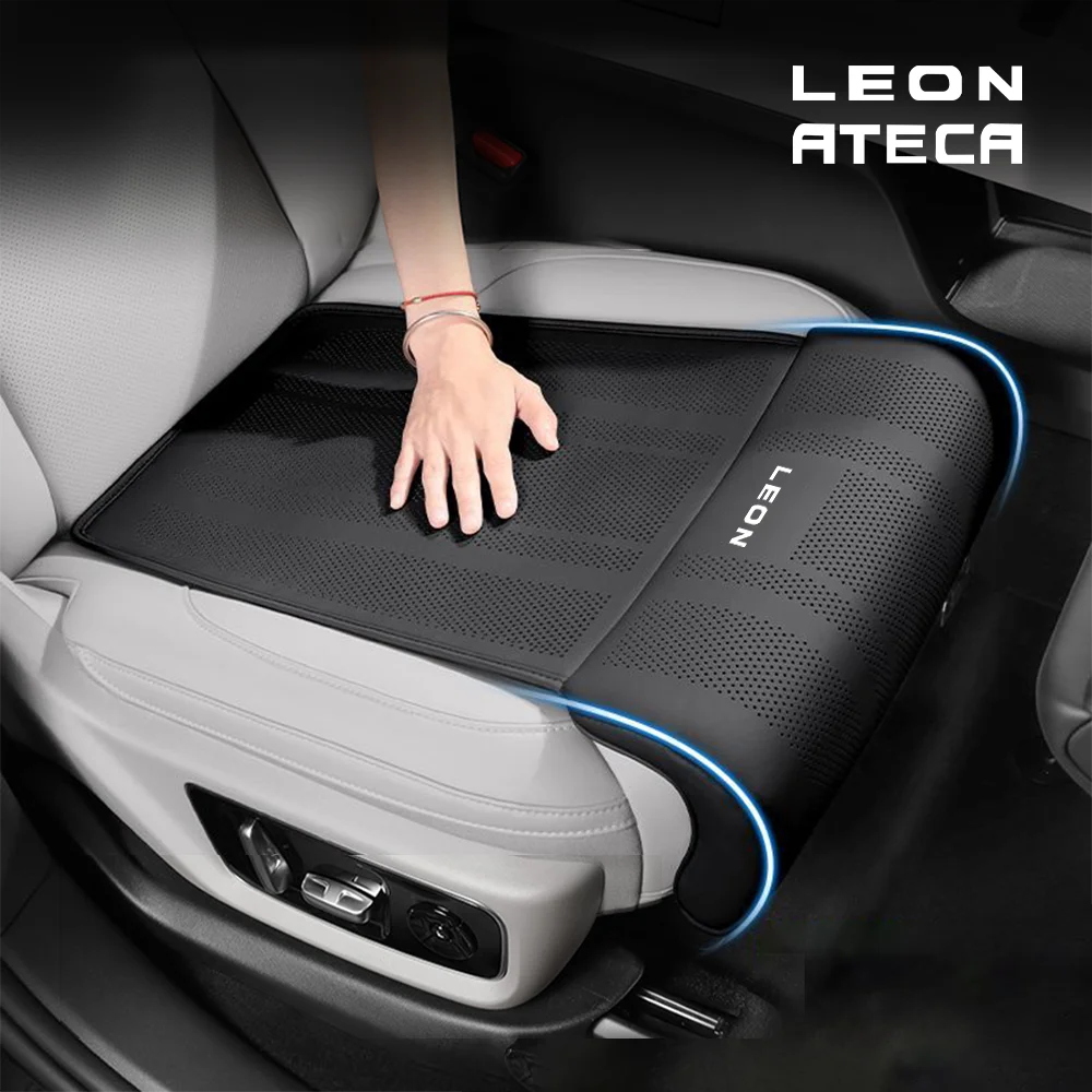 

For Seat Leon Mk2 Mk1 Mk3 Ateca Car Seat Extender Leg Cushion For Driver Leg Support Pillow Cover Auto Seat Extender Padding Mat