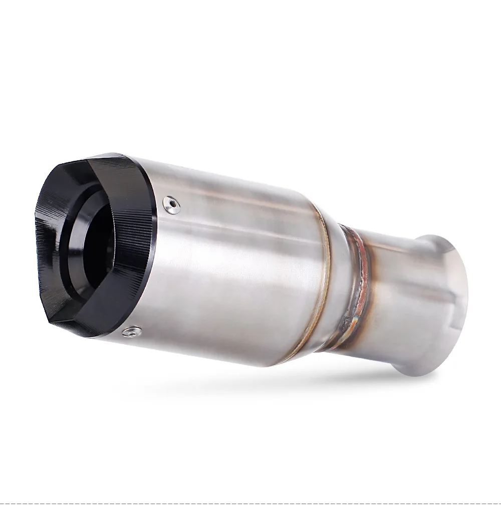 

For KTM 1290 Super Duke R 17-21 1290 Superduke R Escape Motorcycle Exhaust Link Pipe Muffler Tips 60MM Slip-On Connecting Pipe