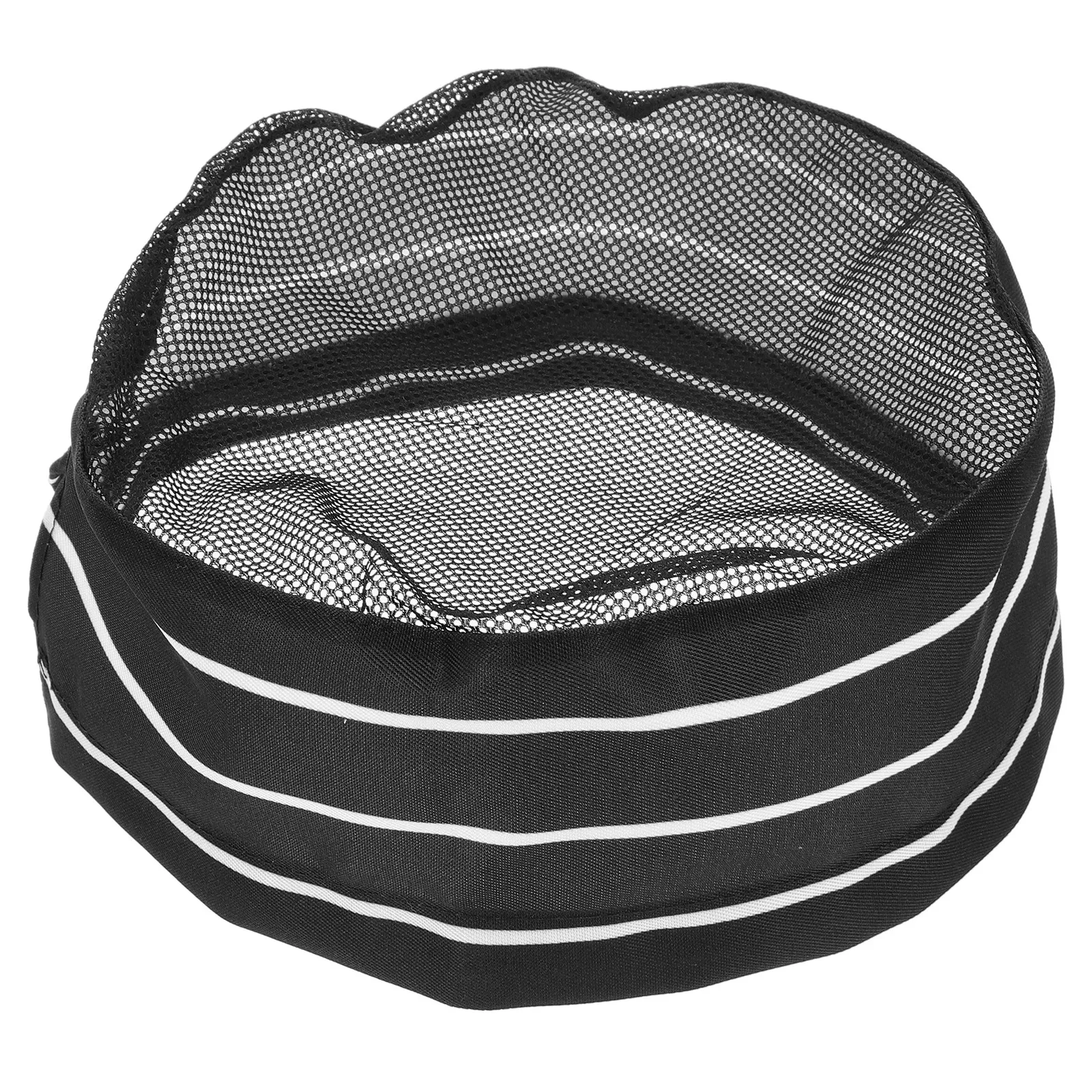 

Шляпа шеф-повара, унисекс, дышащая, с сетчатым верхом, регулируемая, для кухни, ресторана, персонала, профессиональная униформа, легкая