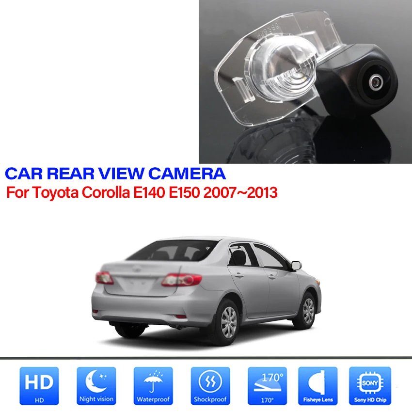 

Vehicle Rear View Camera For Toyota Corolla E140 E150 2007 2008 2009 2010 2011 2012 2013 Car Backup Reversing Parking Monitor