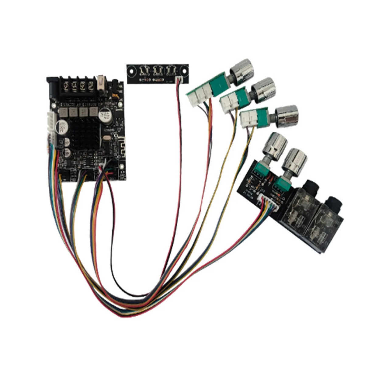 

ZK-502HS KTV Microphone Audio Integrated Machine 2.0 Channel Bluetooth Amplifier Board 50w+50w, External Amplifier