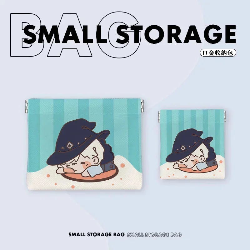 

Portable Small Cartoon Storage Bag For Data Cable, Earphones, Charger, And Makeup Organizer Pouch For Travel Accessories