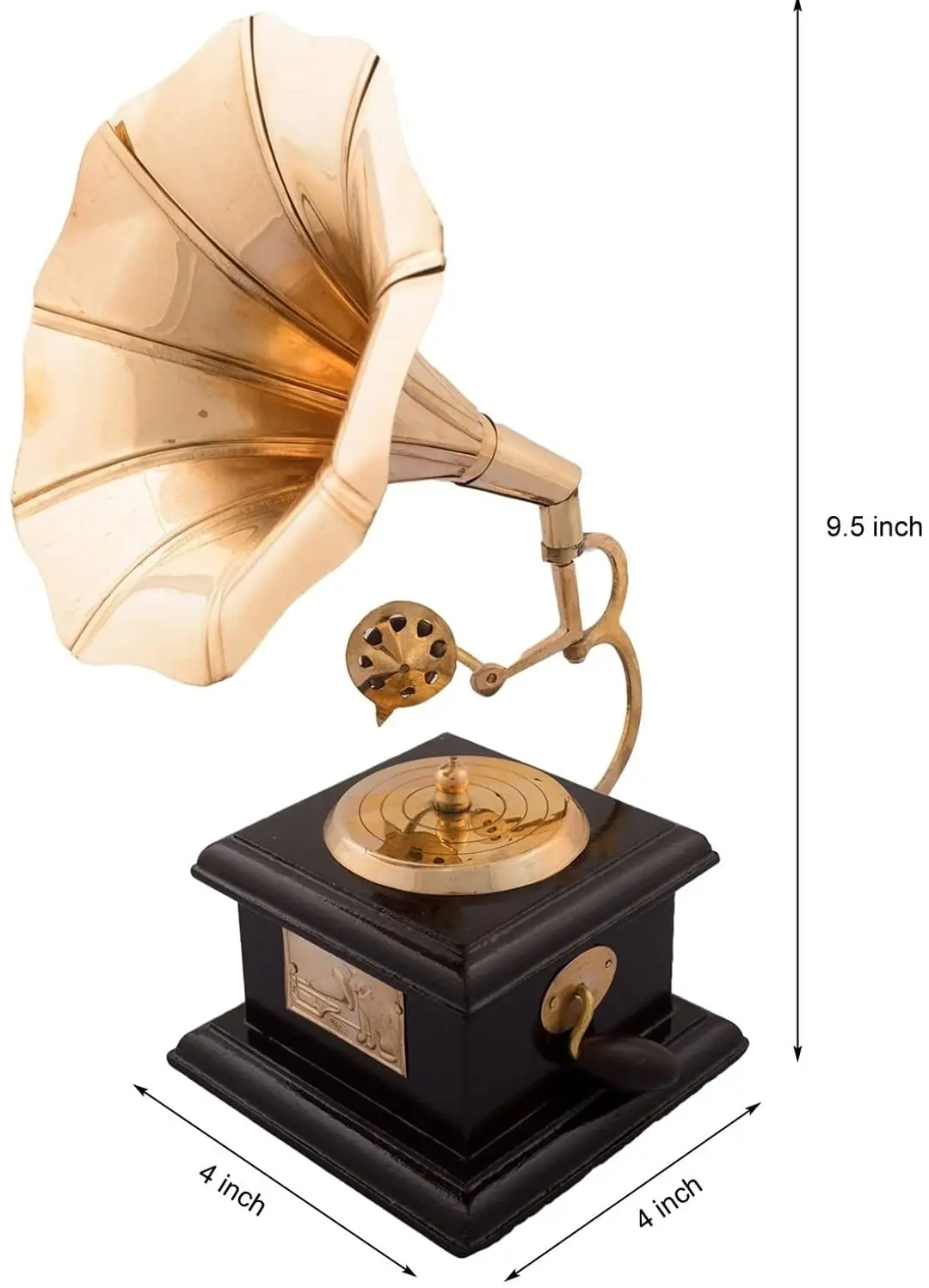 Gramophone for home decoration Nautical antique displays Dining table decoration Living room decoration