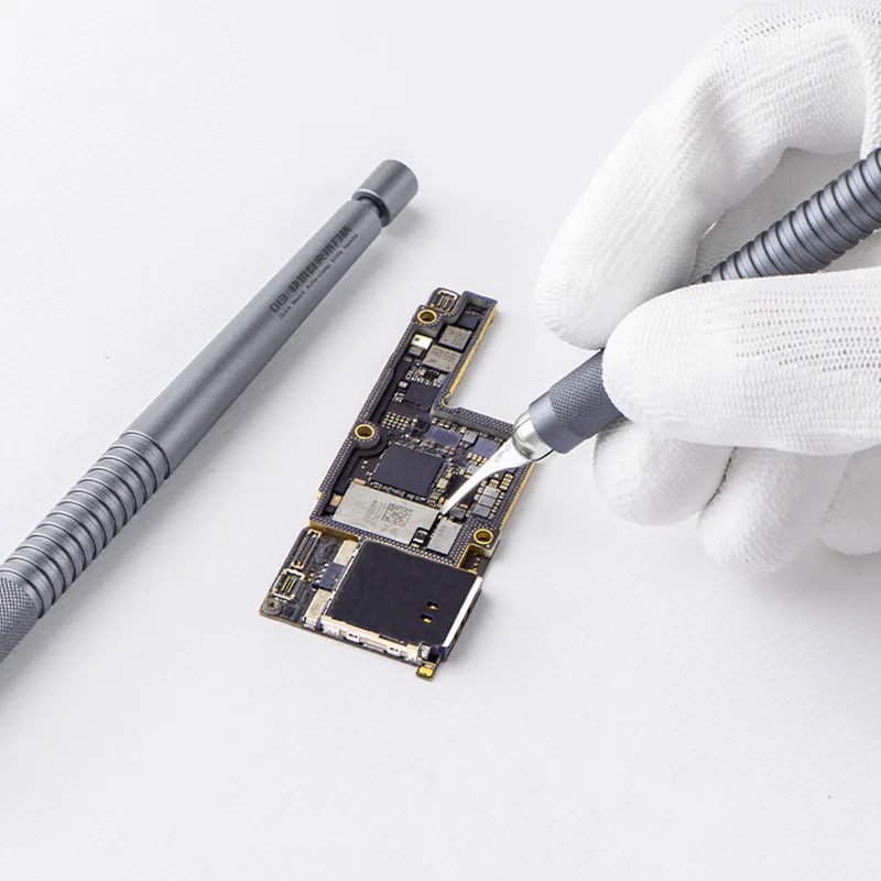Qianli 013 selbst klemmen der Messer griff für die Reparatur von Mobiltelefonen Multifunktions-Motherboard-Demontage Kleber Reinigungs klingen griff