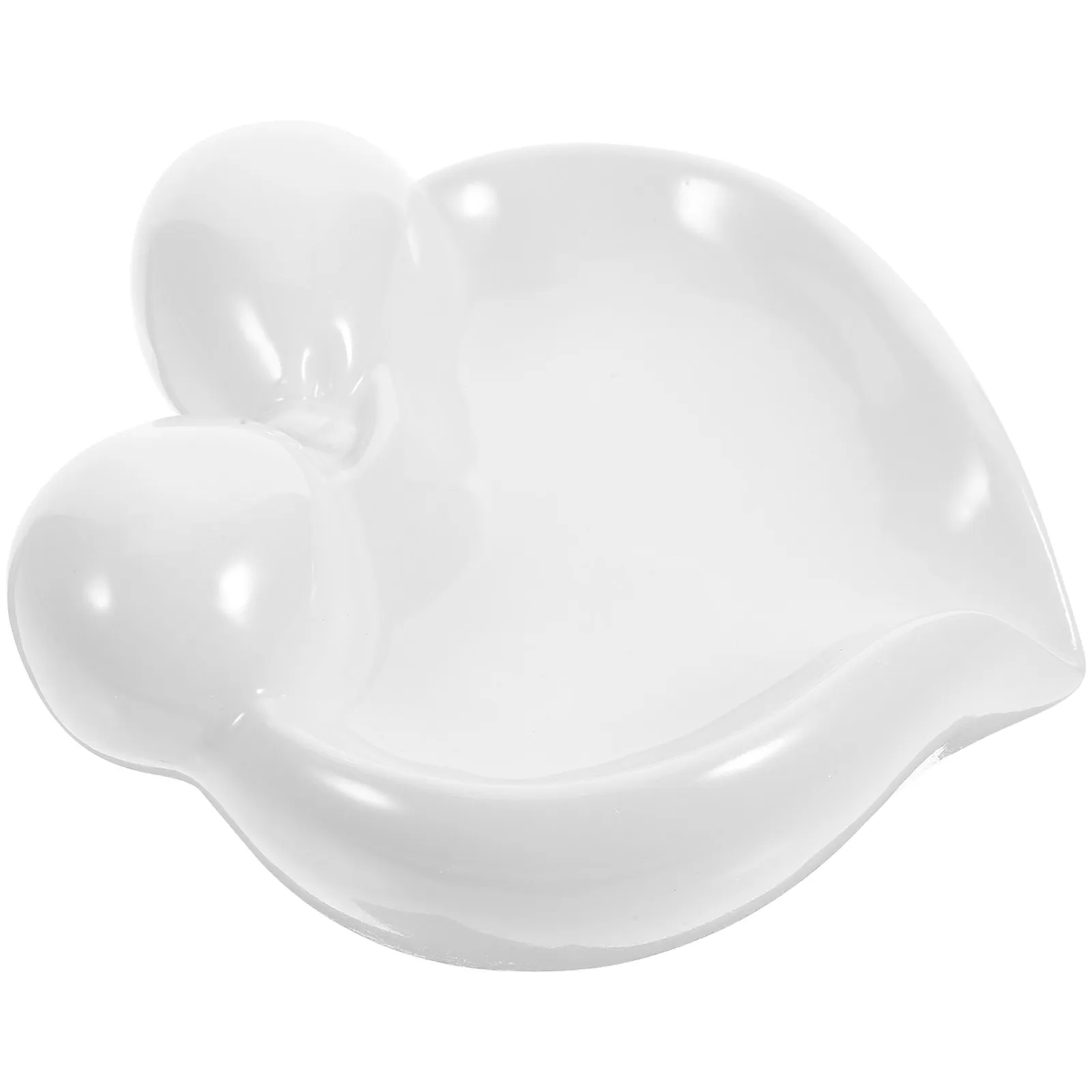 

Exquisite Ceramic Soap Dish Featuring Bowknot Design Functional Draining Soap Holder for Home Decor and Daily Use