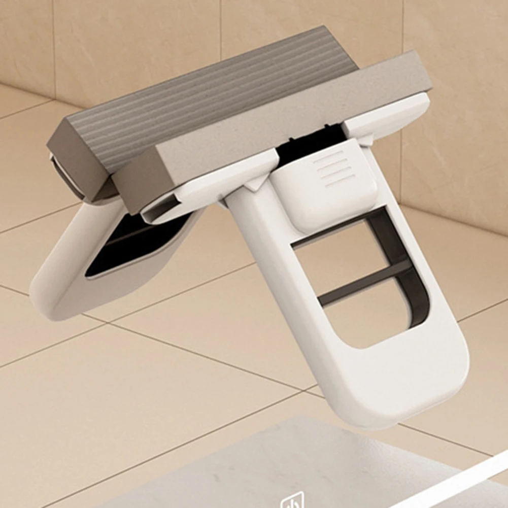 1 個コンパクトミニハンドモップポータブル超吸収性ハンドフリーウォッシュモップデスクトップ床キッチンクリーニング交換部品