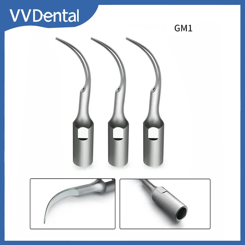 VV Dental Ultrasonic Scaler Tips Scaling Periodontics Endodontics Tip Compatible With AMDENT Teeth Cleaning Equipments