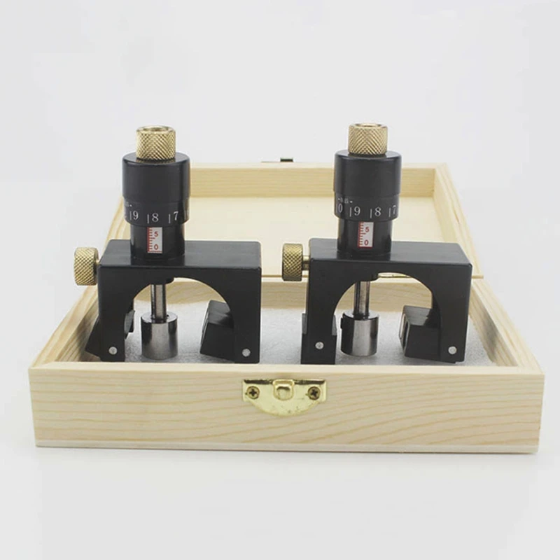 2 ชิ้น Woodworking Planer เครื่องตัดใบมีดการตั้งค่า Jig Gauge แม่เหล็ก Planer การตั้งค่าใบมีด Jig Planer ใบมีด Jig Drosphip