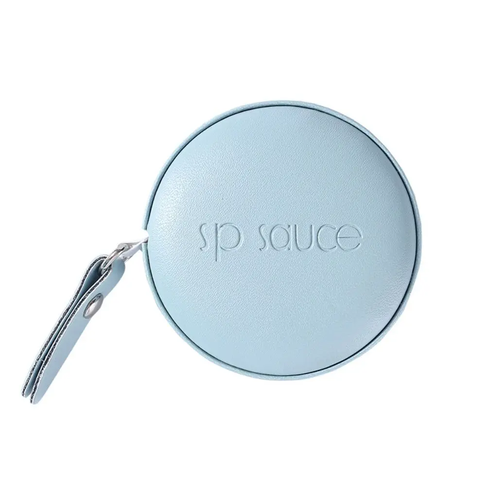 Round Pocket Weight Loss Retractable Flexible Ruler Tape Ruler Soft Tape Measure Double Scale Ruler Body Measurement Soft Ruler