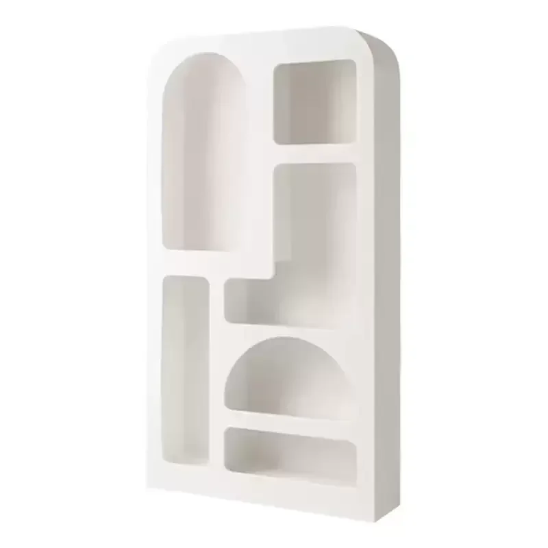 

French Storage Vertical Live Stream Living Room Wall Storage Nordic Cave Display Cave Cabinet Decorative