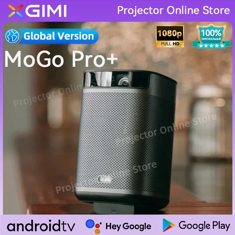 XGIMI Mogo Pro Plus Mini Portable projector for Movies 1080P HD Screenless TV Pro+ Auto Keystone Smart projectors Global Version