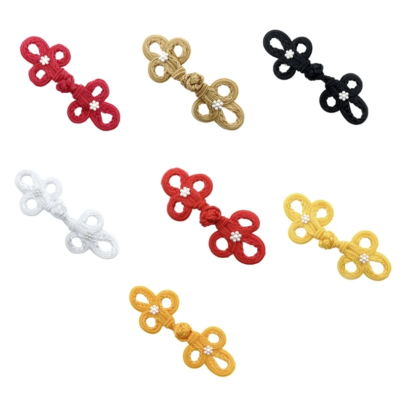 

50JB Chinese Knots Buttons Closure Sewing Fasteners for Sweater Cloaks Coat Scarf Cardigan and Costumes Outfit Sewing