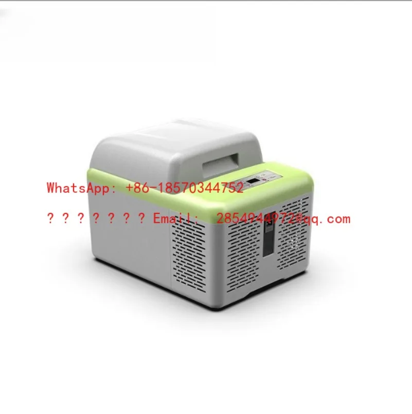 Car Refrigerator 9 Liters Small Compressor Refrigeration Truck Home Dual-purpose Mini 12V Outdoor Refrigeration Freezer