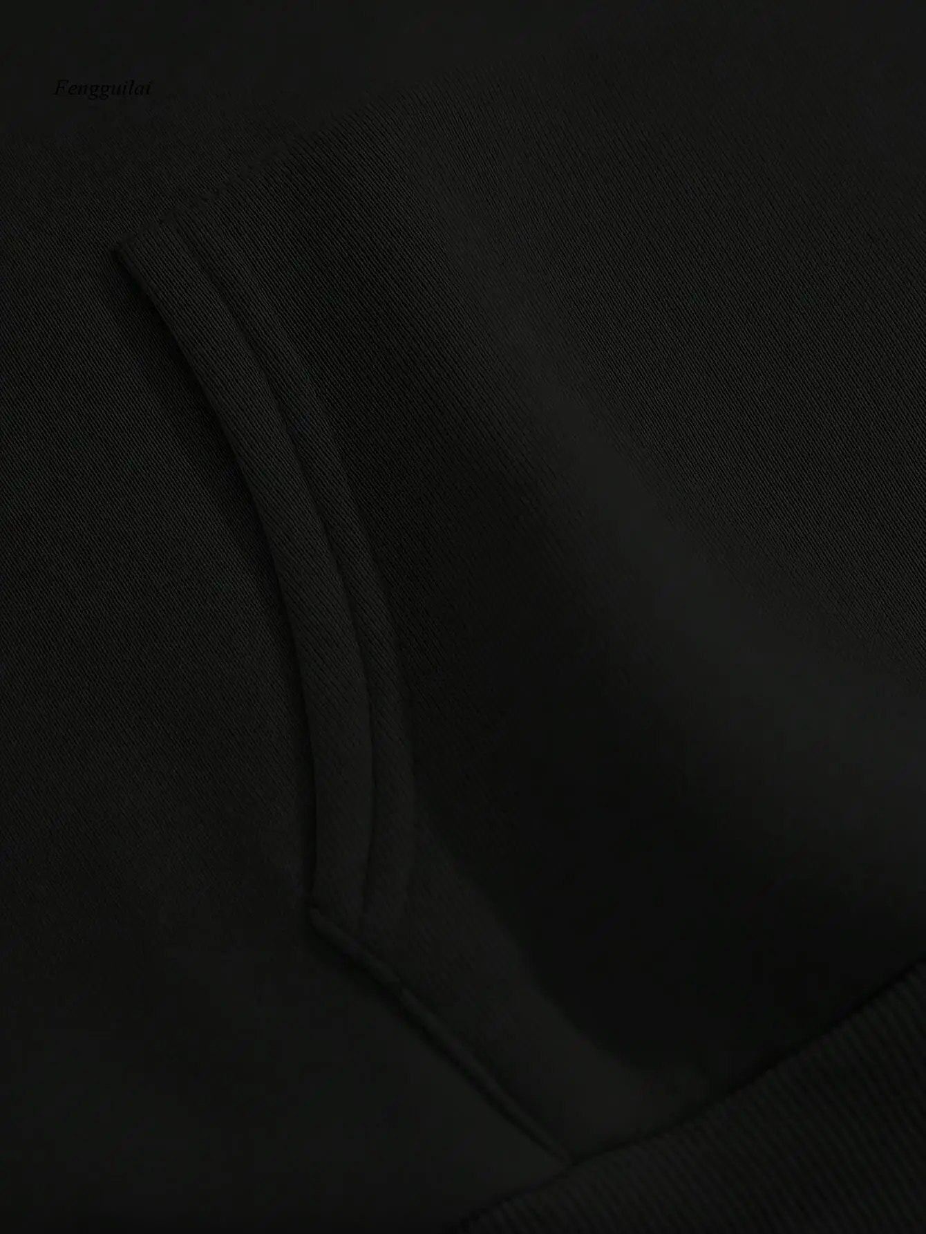 Felpa casual con stampa fiocco di neve e albero di Natale |   Motivo geometrico e floreale, con cappuccio con tasche