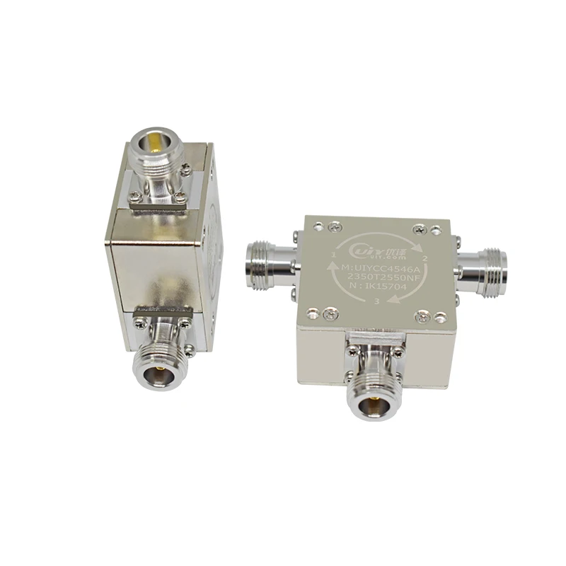 High Power 600W 2350 to 2550 MHz RF Coaxial Circulators S Band Circulators