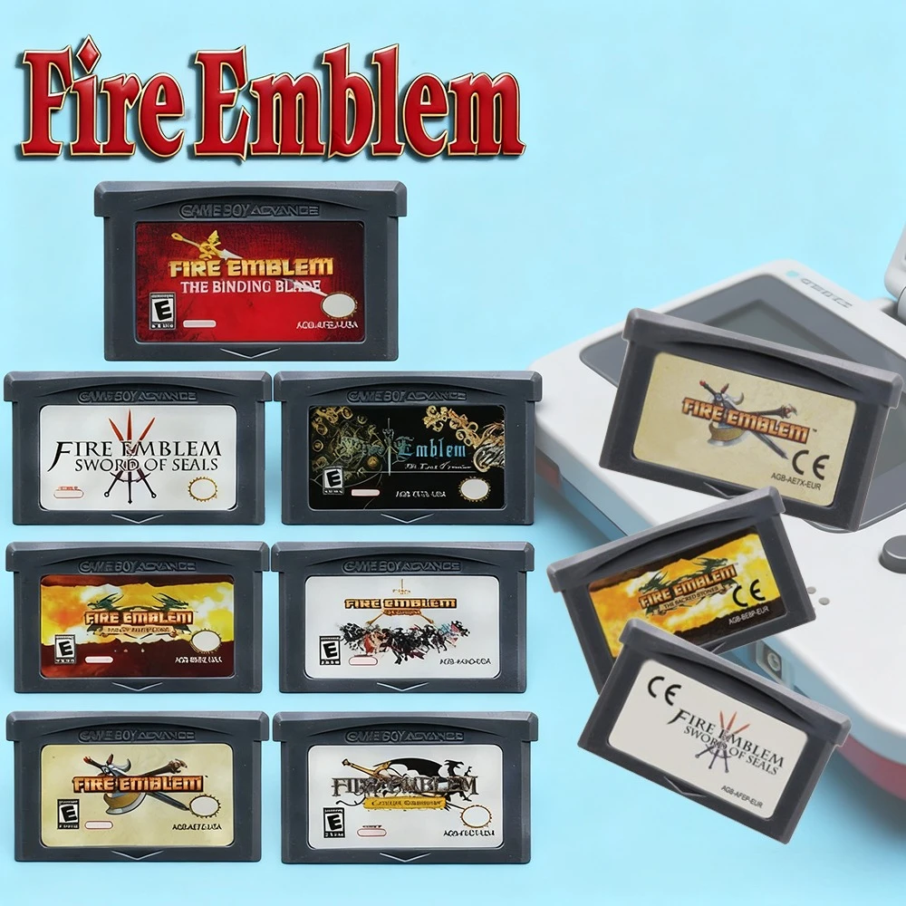 ⅳFire Emblem Game Card Fire Emblem The Sacred Stones/The Binding Blade/The Last Promise/Sword of Seals/Requiem/Corrupt Theocracy view 5