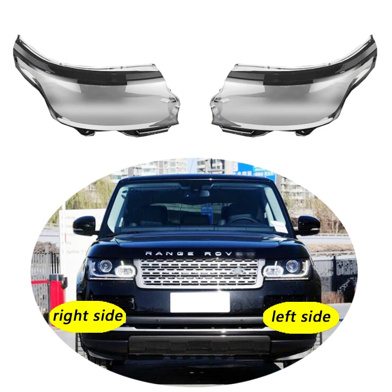 

Use For LAND Range Rover Executive 2014-2017 Transparent Headlamp Cover Lamp Shade Front Headlight Shell Lampshade Lens shell