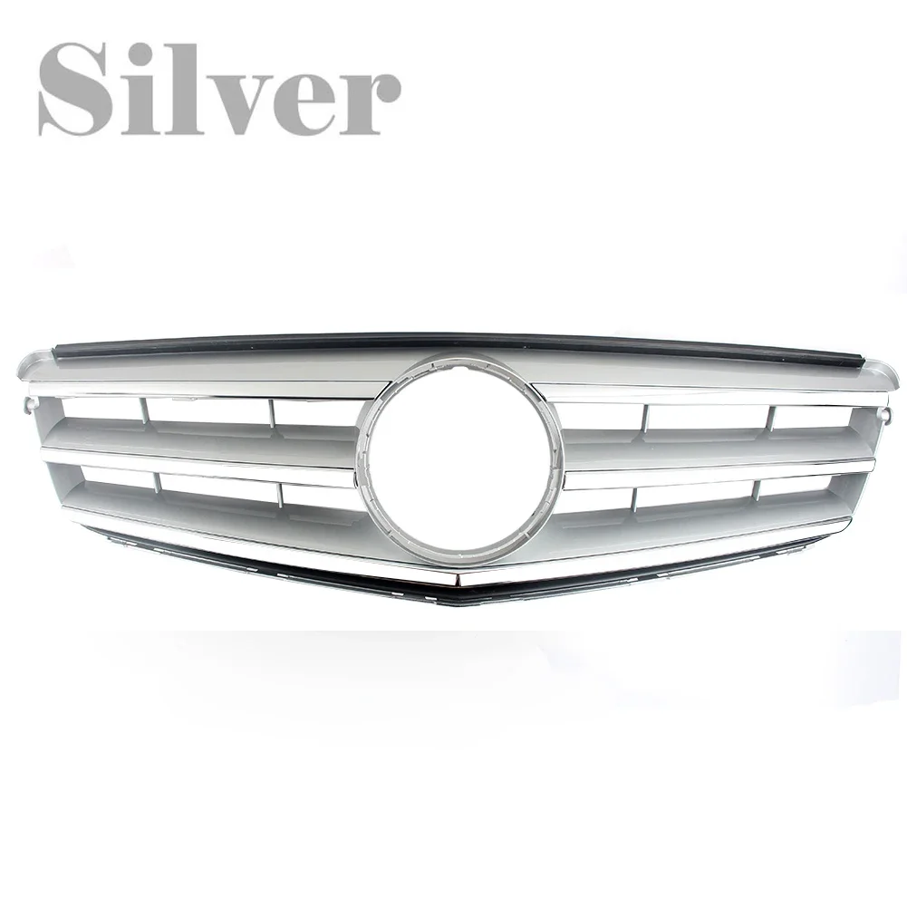 

Front Upper Grill Bumper Fit for Mercedes Benz W204 C-Class C200 C300 C350 2008 - 2014
