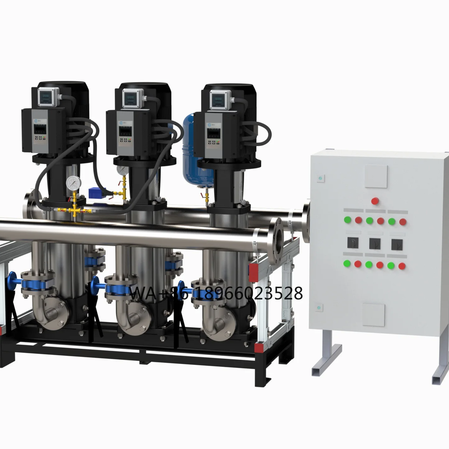 High Pressure Vertical Pump Stainless Steel Cdl Inline Multistage Centrifugal Water Pump System