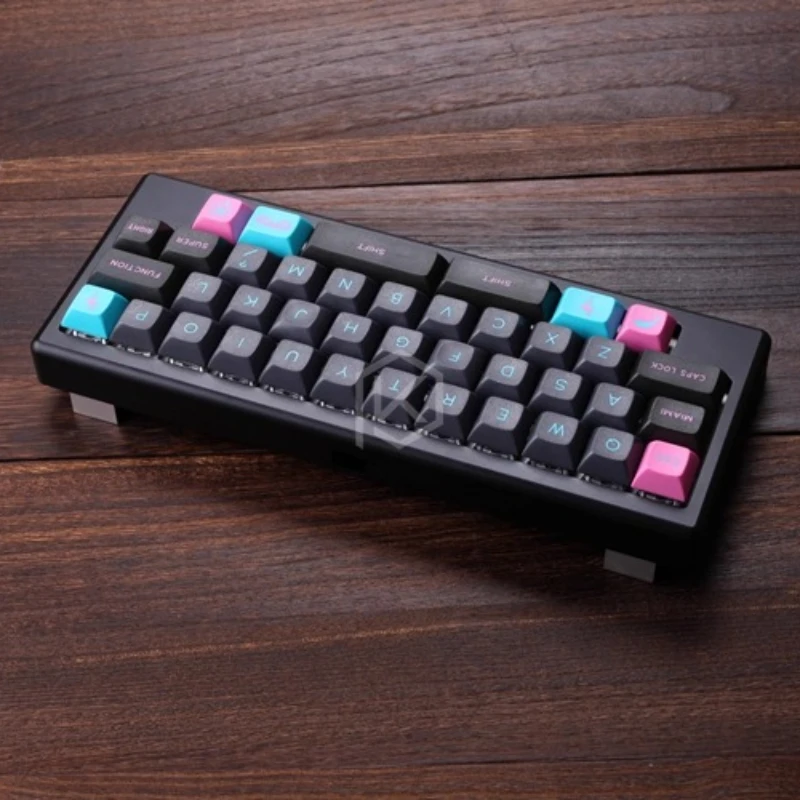 ديزي 40% HHKB لوحة المفاتيح الميكانيكية قذيفة مخصصة التصنيع باستخدام الحاسب الآلي تحديد المواقع لوحة للاعبين لتقوم بها بنفسك لوحة إضاءة أكريليك بيئة العمل الهدايا