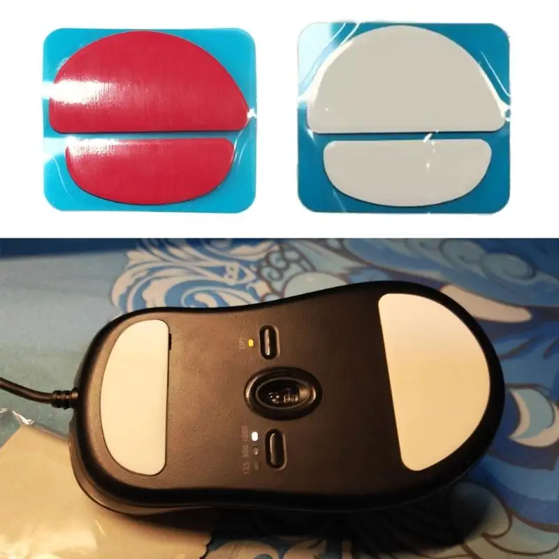 781E 2PACK MOUSE SKATES لـ Zowie EC1-A EC2-A EVO Mouse Feet Pads استبدال أقدام الانزلاق