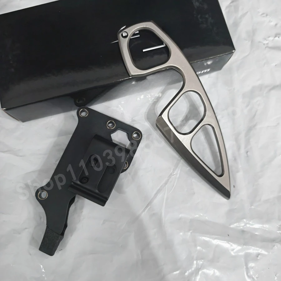 

Нож с фиксированным клинком из стали 440C, компактный карманный нож EDC, эргономичная рукоятка, компактный дизайн, точный и прочный, подарок для мужчин