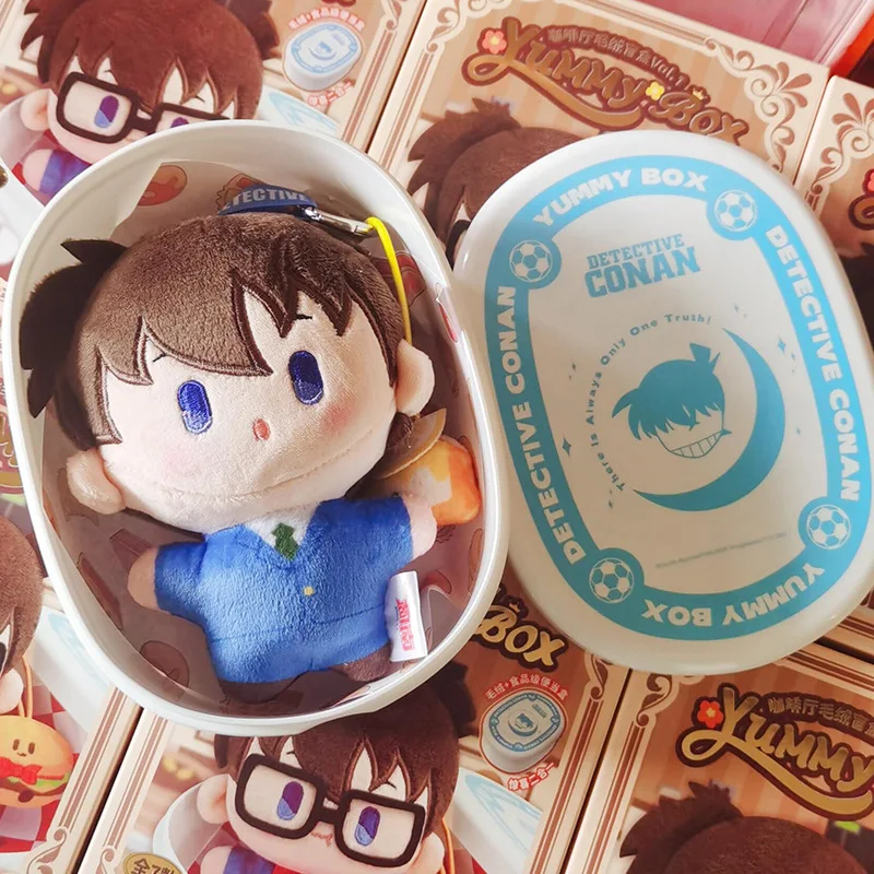 นักสืบ Conan Surprise กล่องตาบอดอะนิเมะอุปกรณ์เสริมของแท้ตุ๊กตาทําด้วยมือตุ๊กตา Bento Box Co ตราจี้