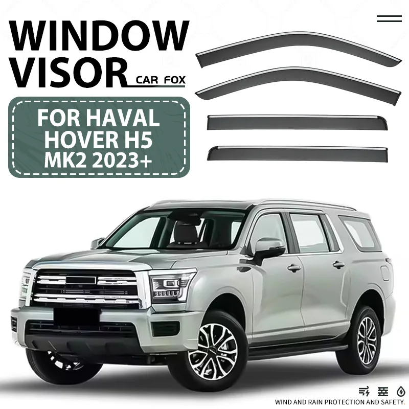

Suitable for Great Wall Haval CUV H3 H5 Weather Block Haval Hover H3 H5 Window visor