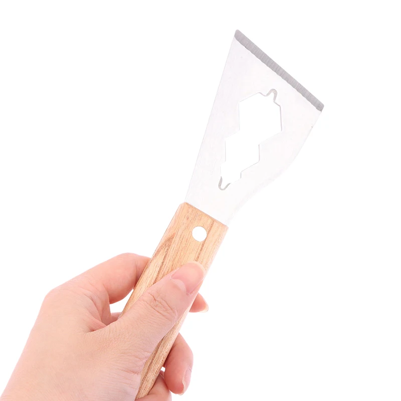 22.7cm High Quality Dust Scraper Putty Knife Wall Covering Tool Decoration Multifunctional Shovel Putty Knife With Wooden Handle