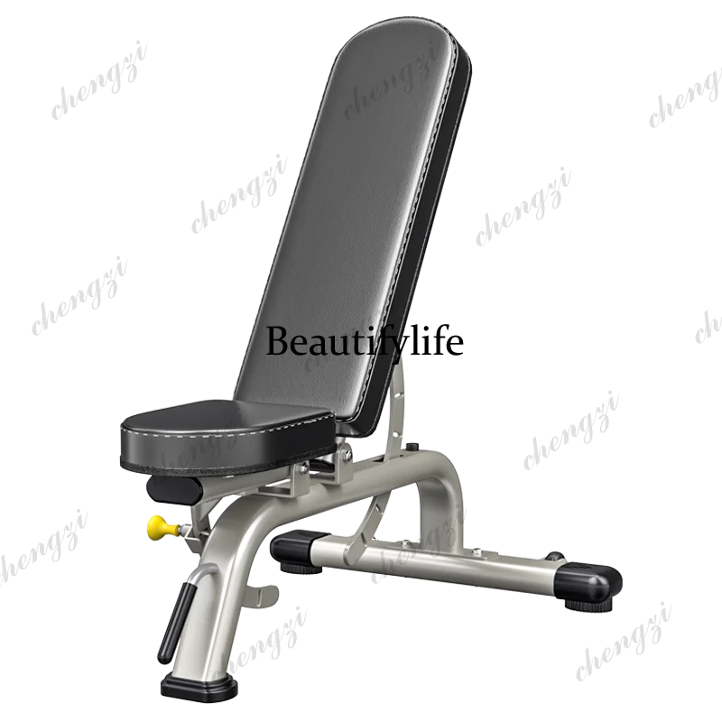 A85Commercial Dumbbell Stool Professional Household Flying Bird Bench Press Stool Multifunctional Fitness Equipment Sit-up Board