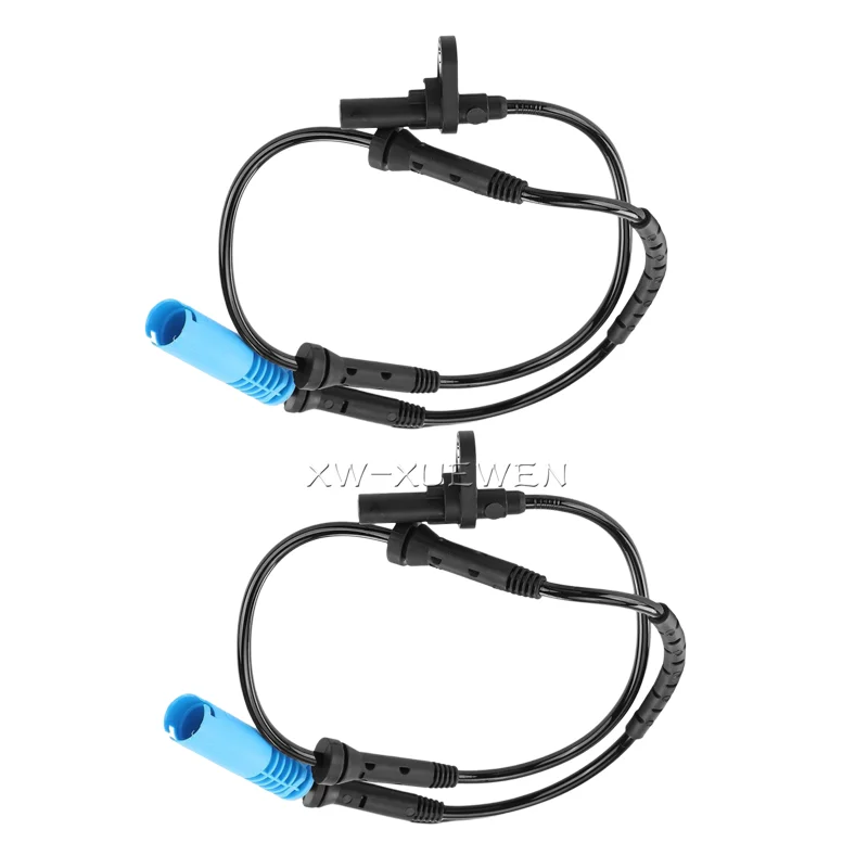 2PCS Front ABS Wheel Speed Sensor 34526767578 34526771700 For BMW E60 E61 530xi 530xd 525xi 525xd N53B30A N52B30 M57306D3 N53B30