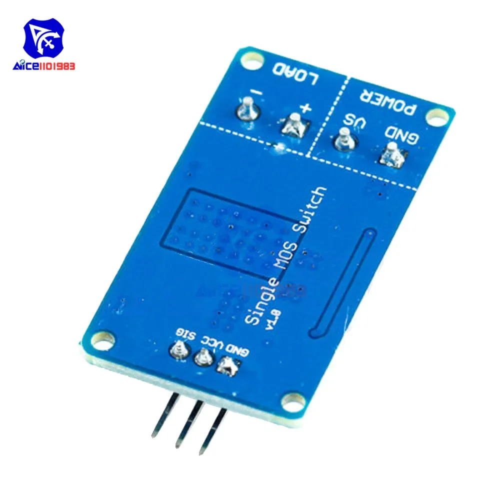 High Current MOSFET Switch Module DC Fan Motor LED Strip Driver for Arduino