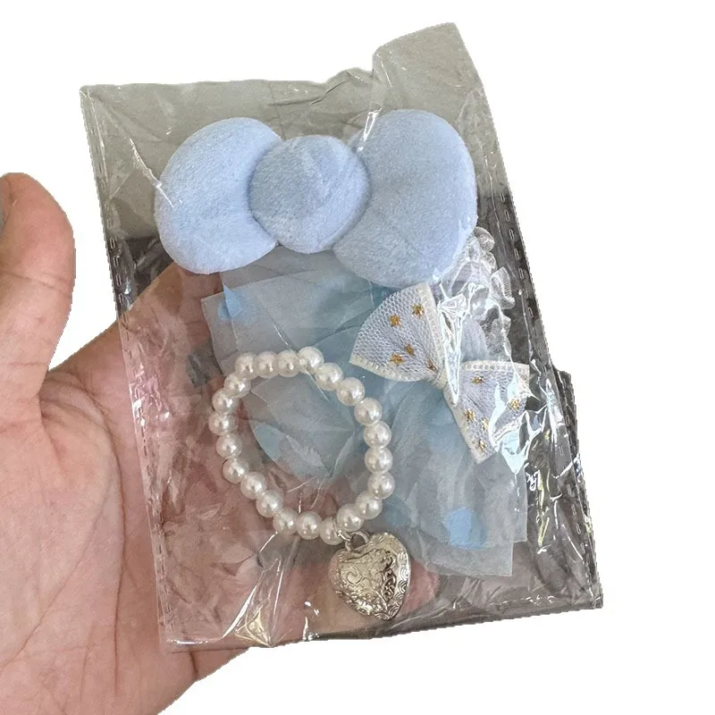 15/17cm labubu ídolo boneca bonito sentado festa tweed tule saia conjunto para gen1 2 3 labubu acessórios de roupas