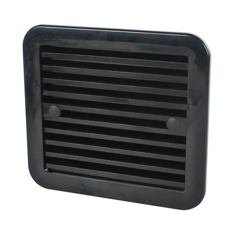 

TYTXRV 24V Strong Wind Side Vent For Caravan Black Plastic Grille Use In Air Systems