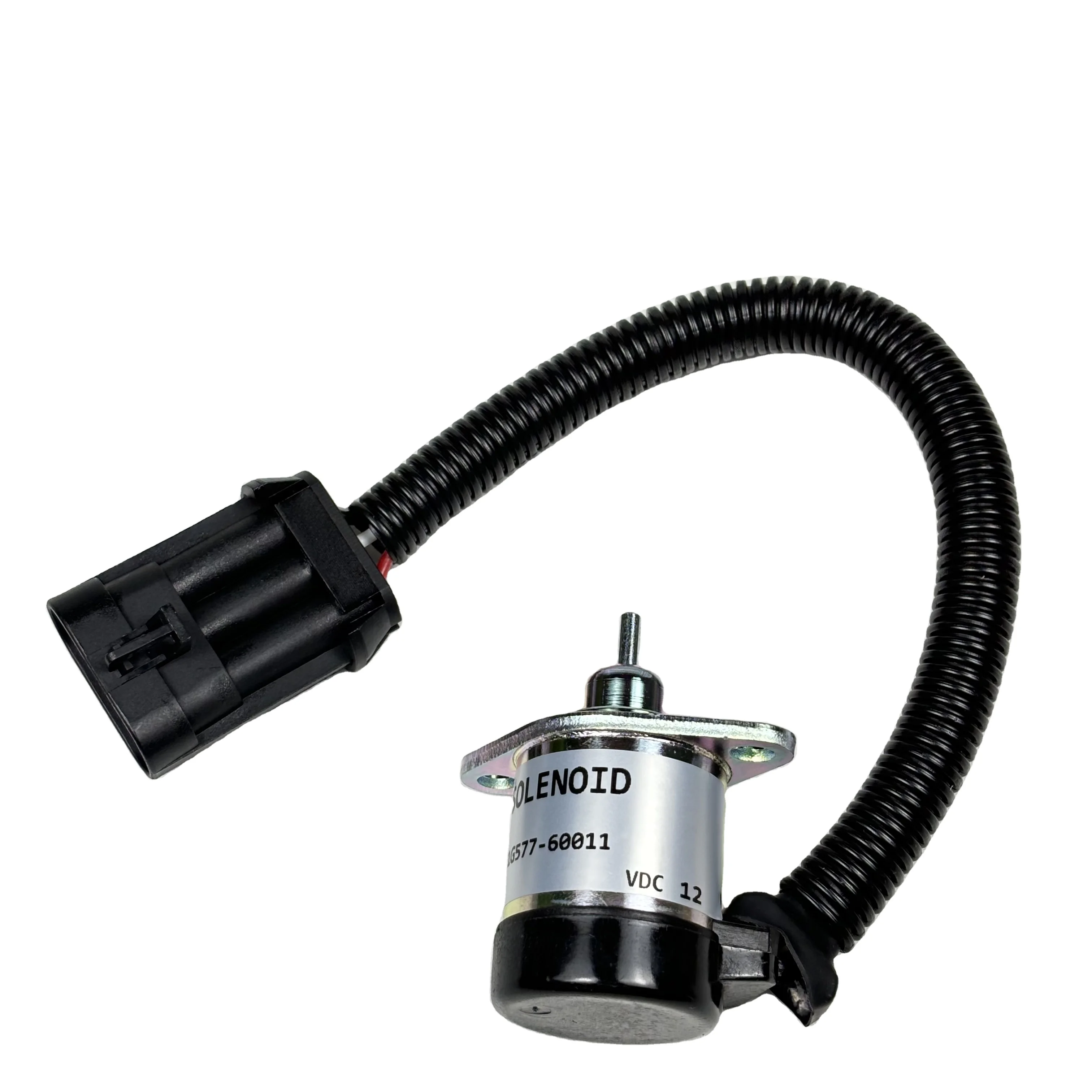 

New 12V Fuel Shutoff Solenoid 1G577-60010 1G577-60011 6689034 for V3300 DI T V3800 T T250 T300 T320 High Quality