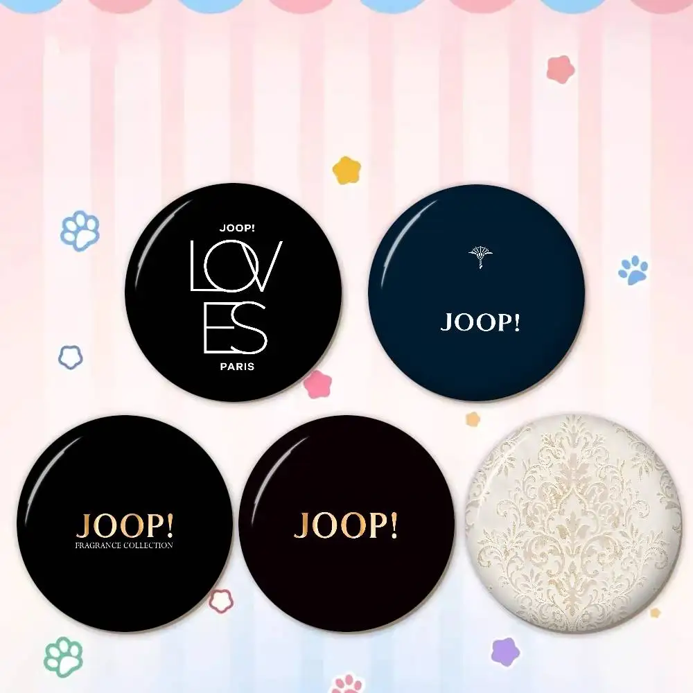J-JOOP Sophisticated-Chic Cartoon Brooches Anime Badge Round Handmade Brooch Lapel Pins Jewelry for Backpack Clothes Gifts