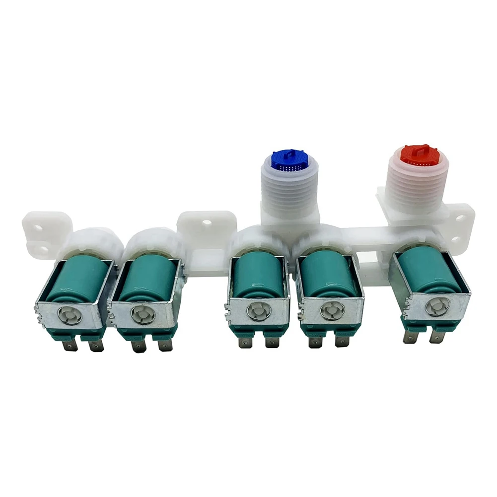 [T78C!] For Samsung Washer Water Inlet Valve Replacement WA48H7400AP WA48H7400AW WA50F9A7DSP WA52M7750AV