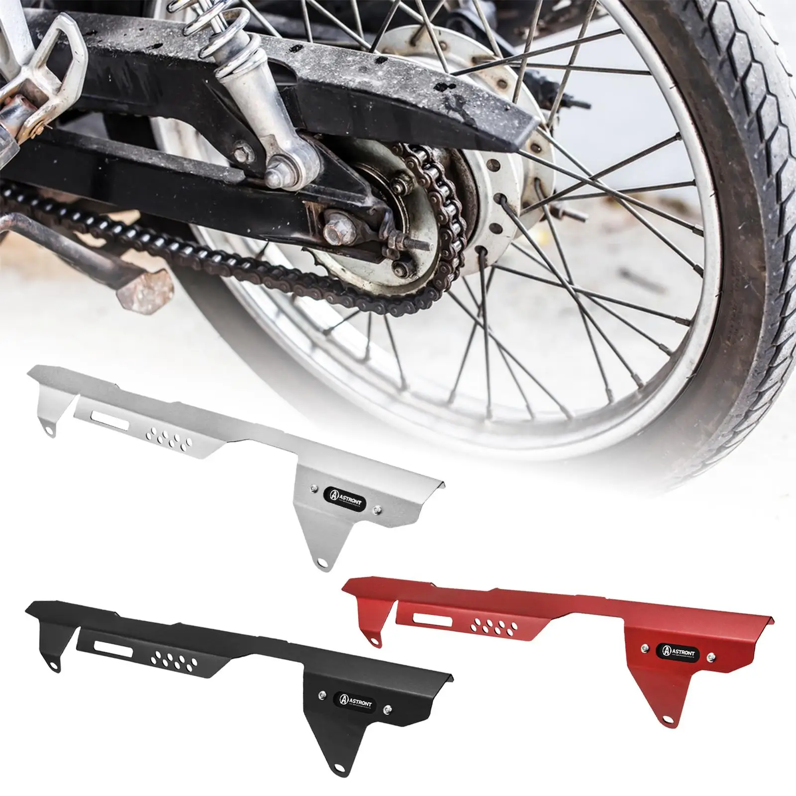 

Защитная крышка звездочки, профессиональная задняя крышка цепи, удобная сборка для Honda ct125 Hunter Cub 2020-2024 JA55-ja65